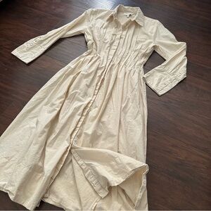 Cleobella Elegant Cream Maxi Dress